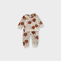 Seed Heritage Lion Knit Set, Size 0