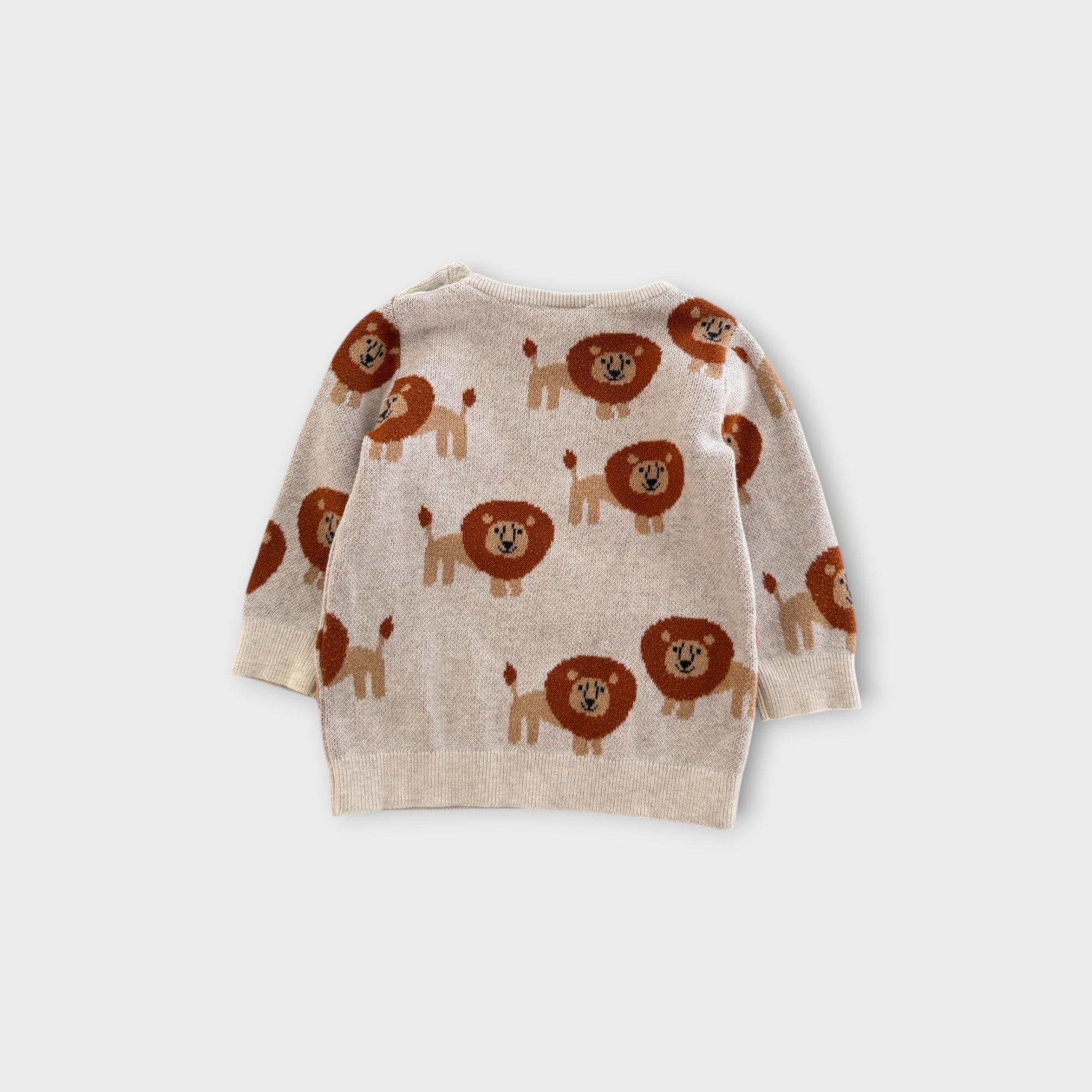 Seed Heritage Lion Knit Set, Size 0