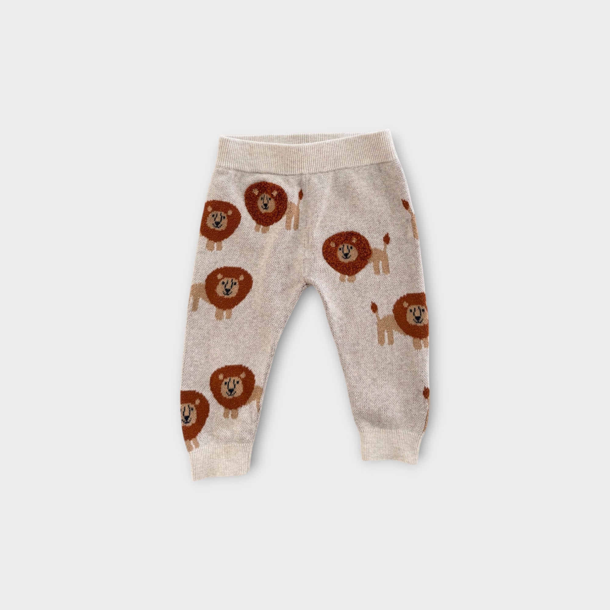 Seed Heritage Lion Knit Set, Size 0