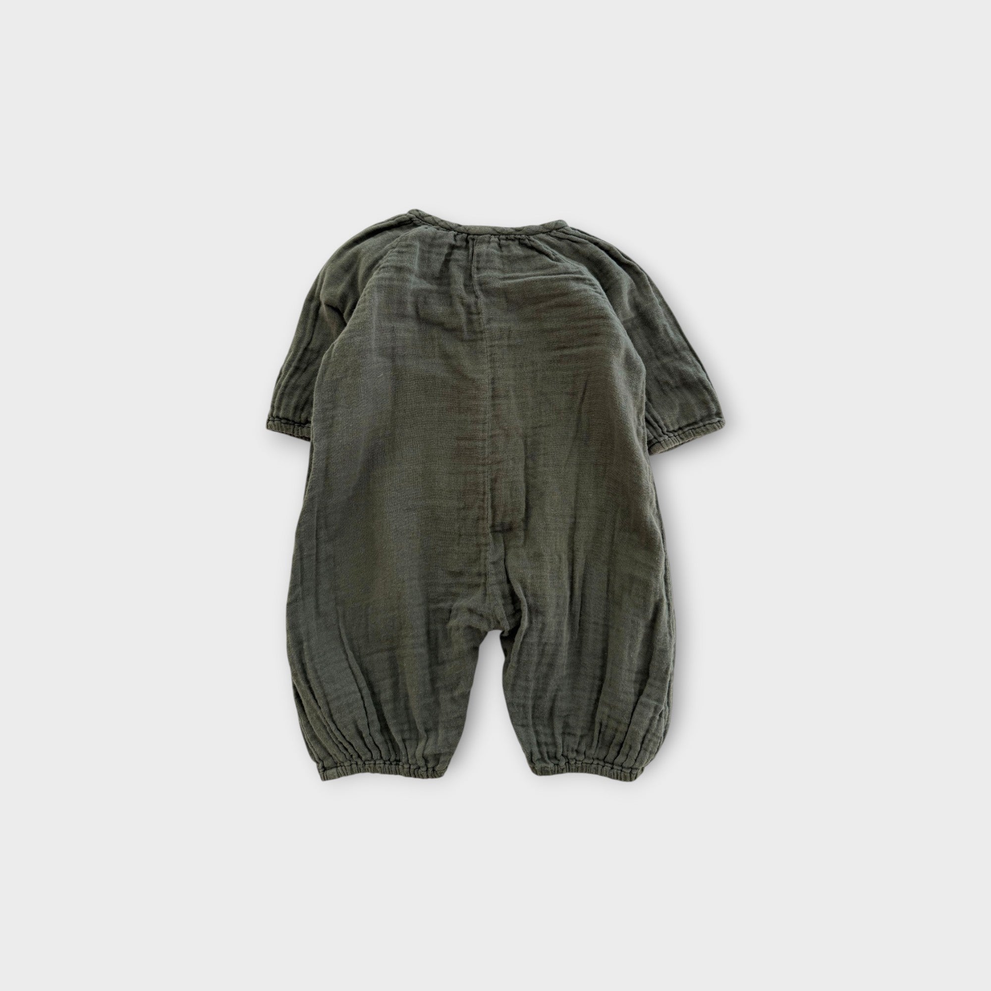 Numero 74 Green Muslin Jumpsuit, Size 00