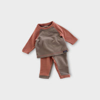 Patagonia Two-Tone Fleece Set, Size 00