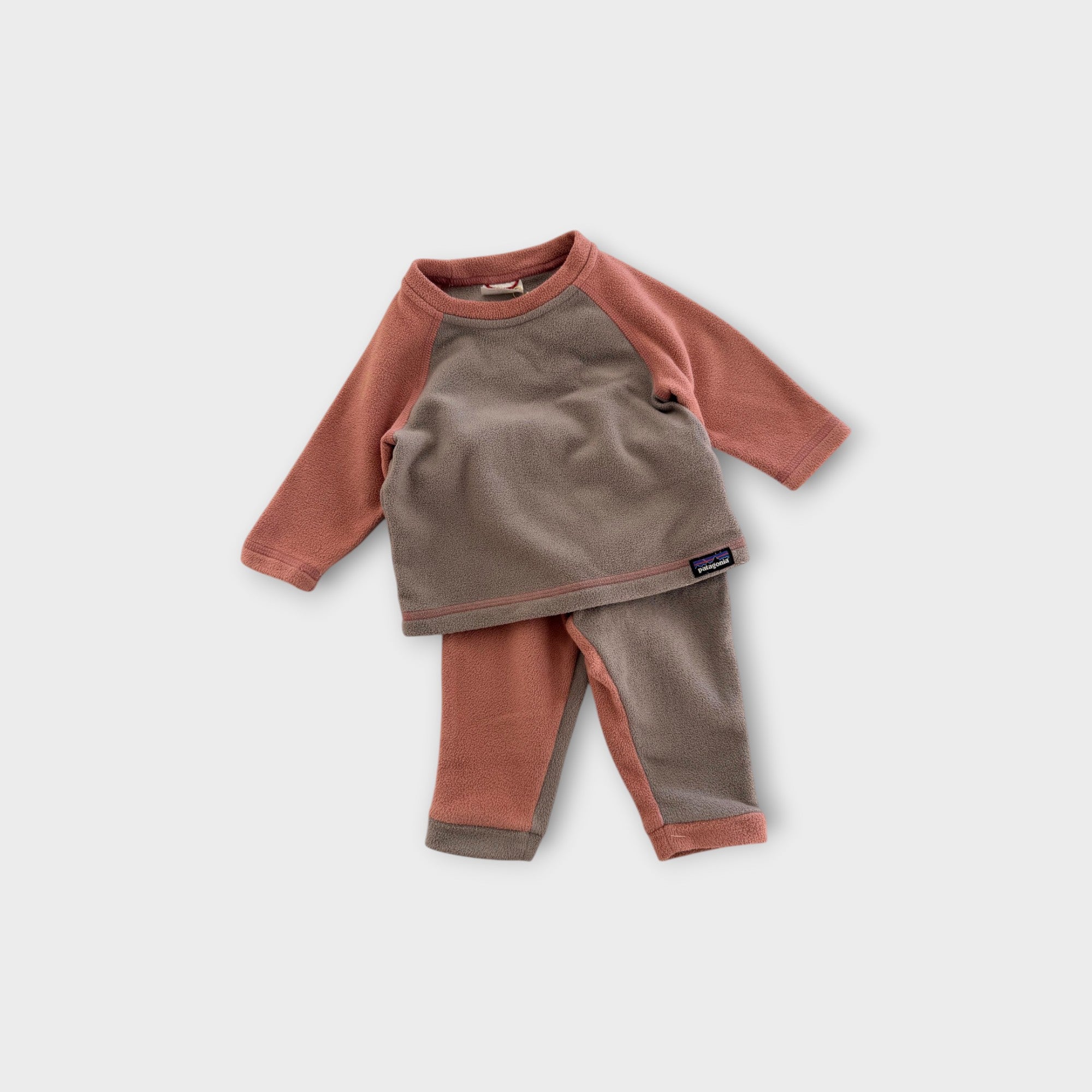 Patagonia Two-Tone Fleece Set, Size 00
