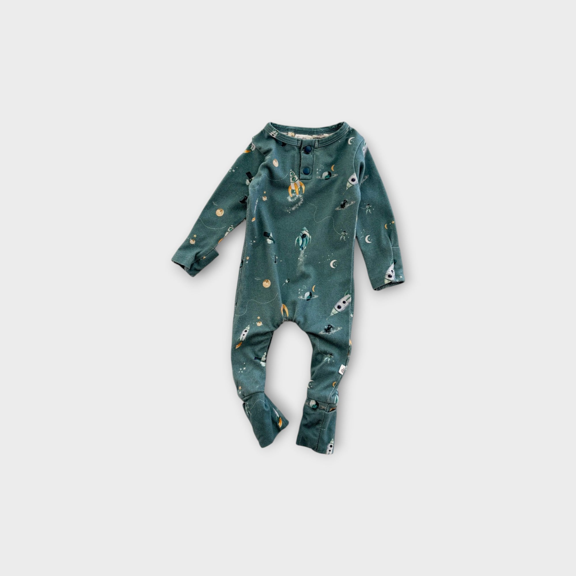 Snuggle Hunny Space Onesie, Size 0000
