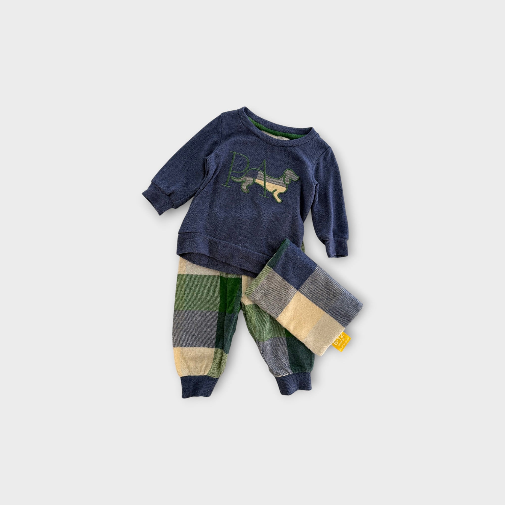 Peter Alexander Flannel Pyjama Set, Size 0