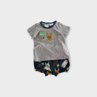 Peter Alexander French Bulldog Pyjama Set, Size 1