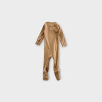 Snuggle Hunny Beige Onesie, Size 0