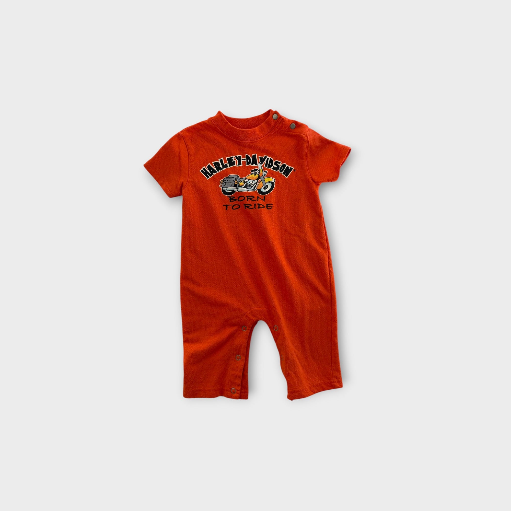 Vintage Harley Davidson Jumpsuit, Size 0