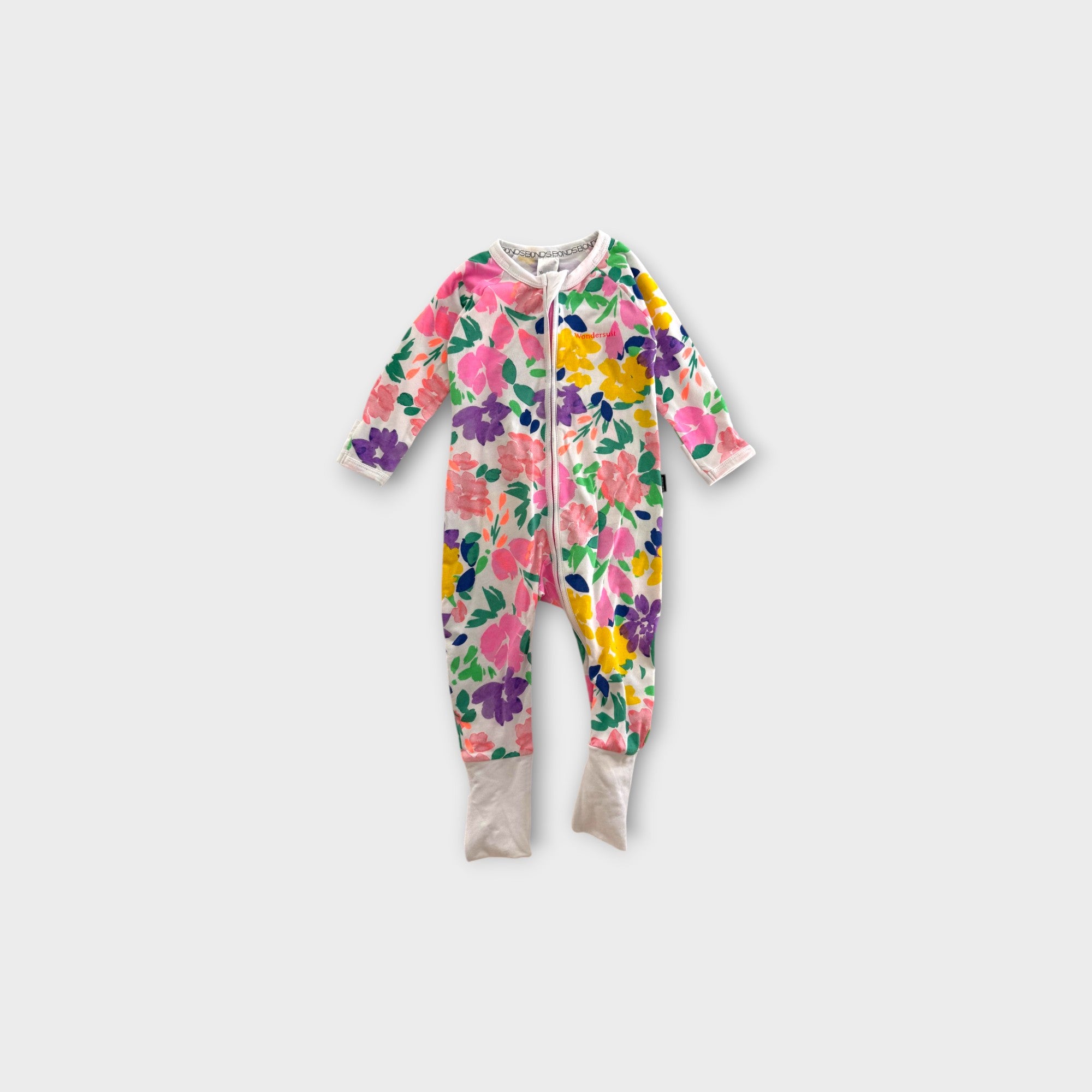 Bonds Floral Wondersuit, Size 0
