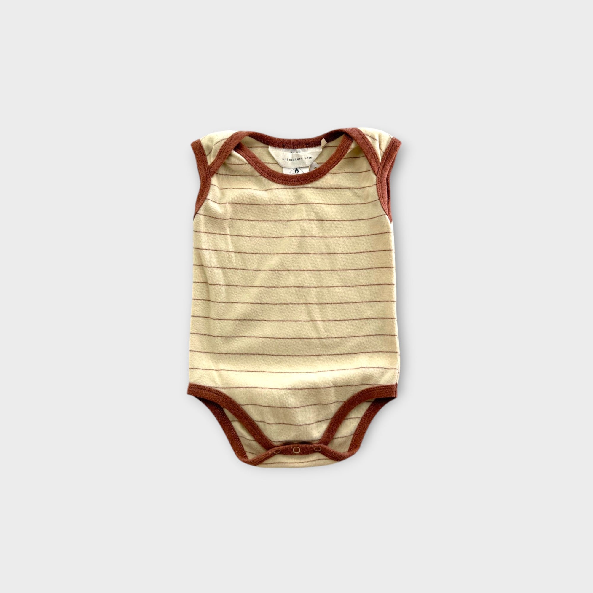 Susukoshi Striped Singletsuit, Size 0