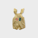 Vintage Applique Animals Romper, Size 0