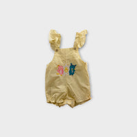 Vintage Applique Animals Romper, Size 0