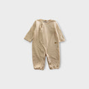 Fith Cream Crossover Front Onesie, Size 000