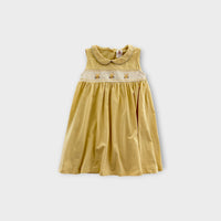 Yellow Peter Pan Collar Dress, Size 2