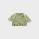 Vintage OshKosh B'Gosh Flower Print Pullover, Size 1