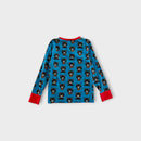 Maxomorra Racoon Print Long Sleeve T-Shirt, Size 7-8