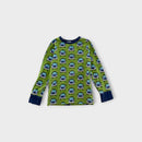 Maxomorra Cars Print Long Sleeve T-Shirt, Size 7-8