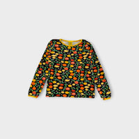 DUNS Citrus Print Long Sleeve T-Shirt, Size 8