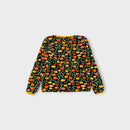DUNS Citrus Print Long Sleeve T-Shirt, Size 8