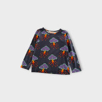 DangerKids Storm Cloud Long Sleeve T-Shirt, Size 8