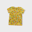 Viller Valla Ice Cream Print T-Shirt, Size 8