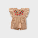 Louise Misha Embroidered Jumpsuit, Size 3