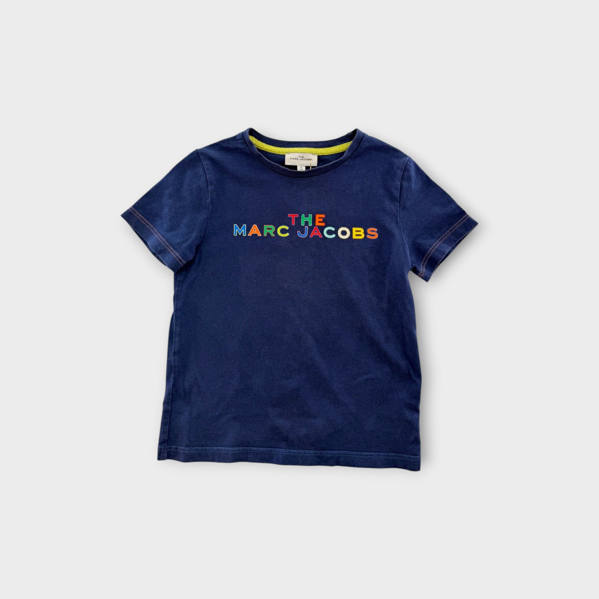 Marc Jacobs Navy T-Shirt, Size 6