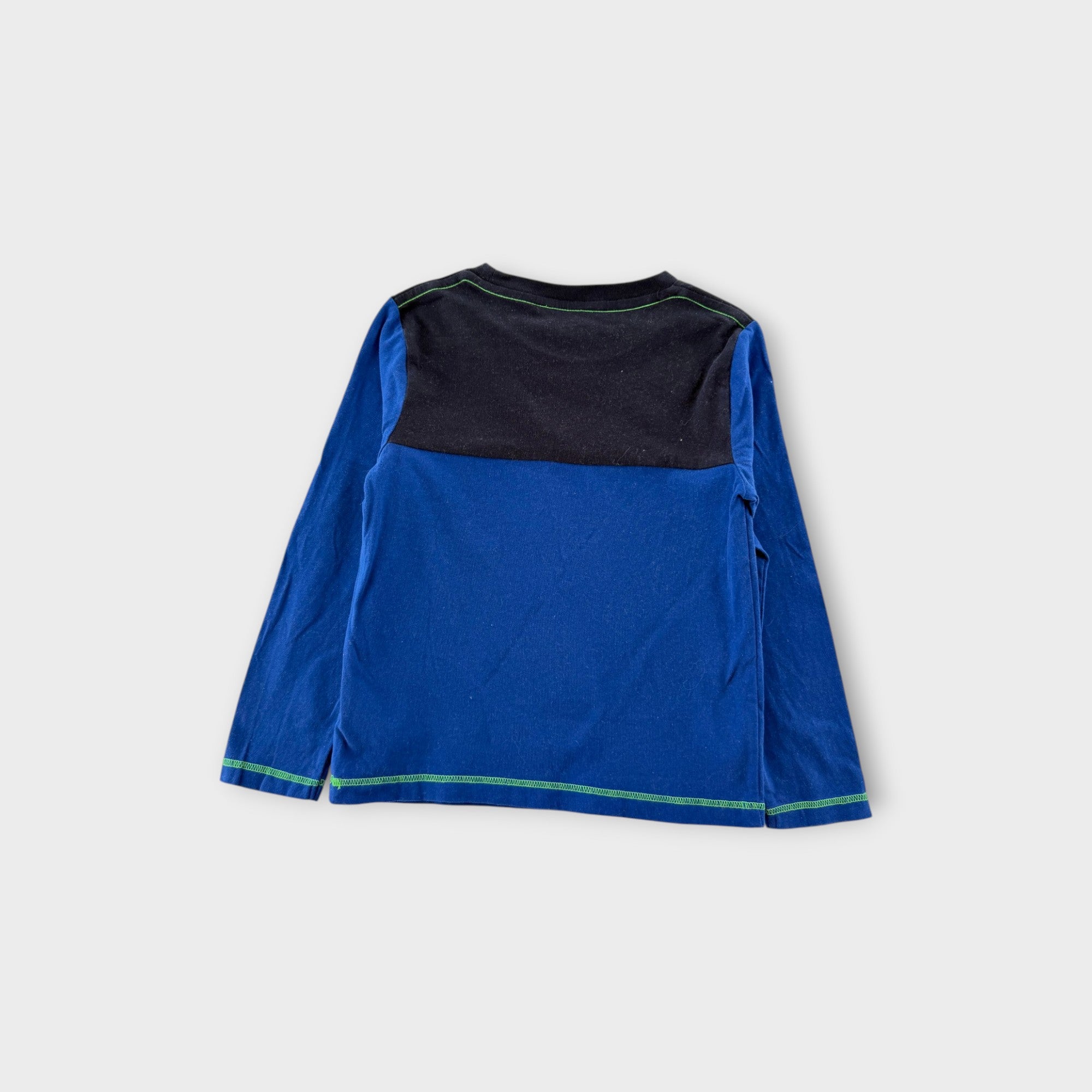 Marc Jacobs Two-Tone Long-Sleeve T-Shirt, Size 6