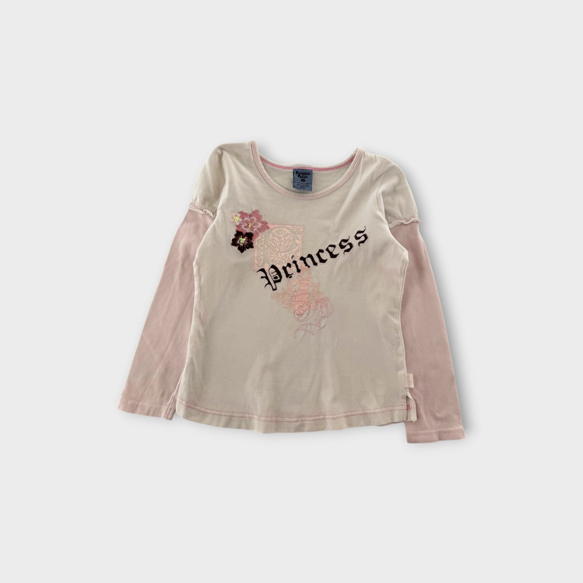 Retro Y2K Pumpkin Patch Top, Size 6