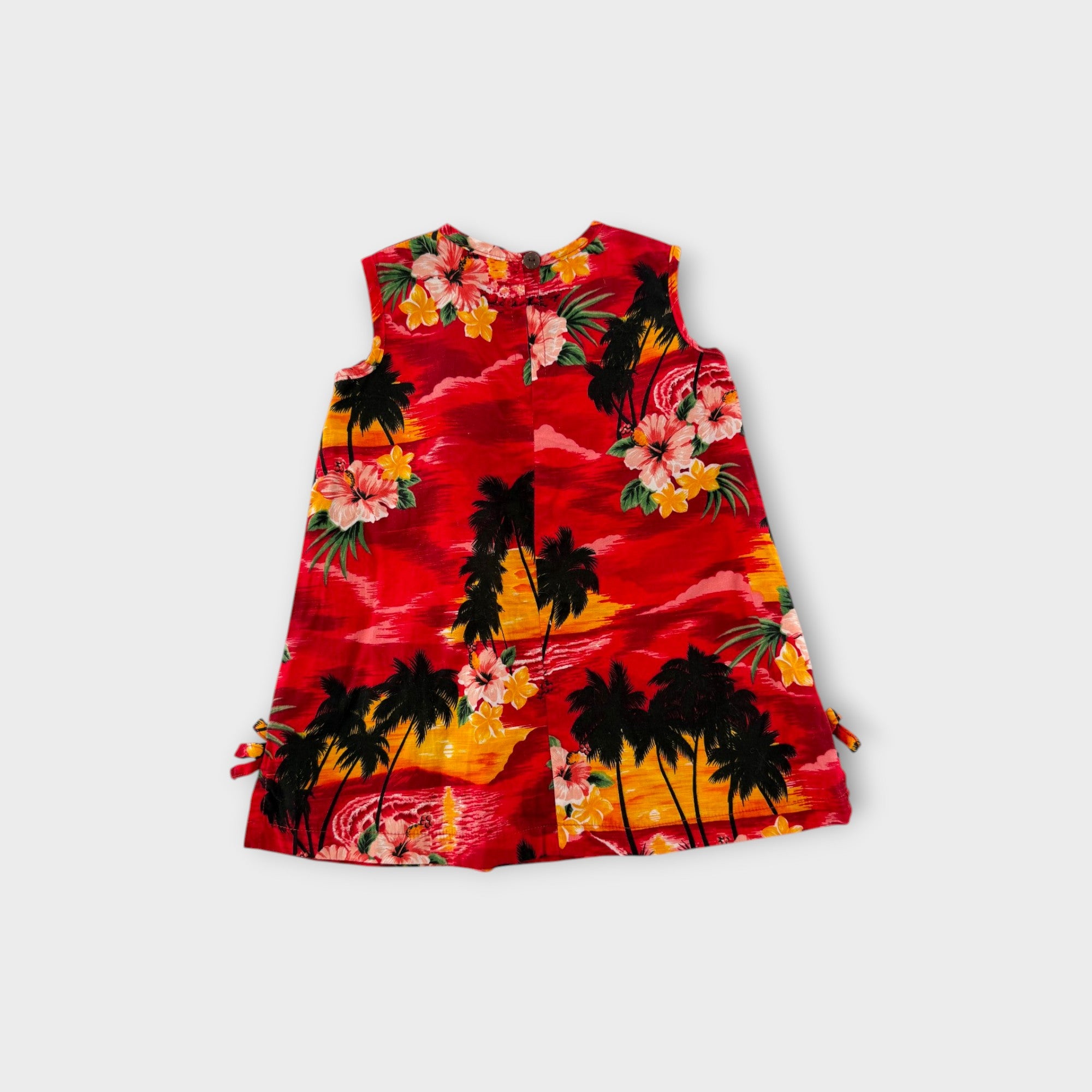 Hawaiian Shift Dress, Size 2