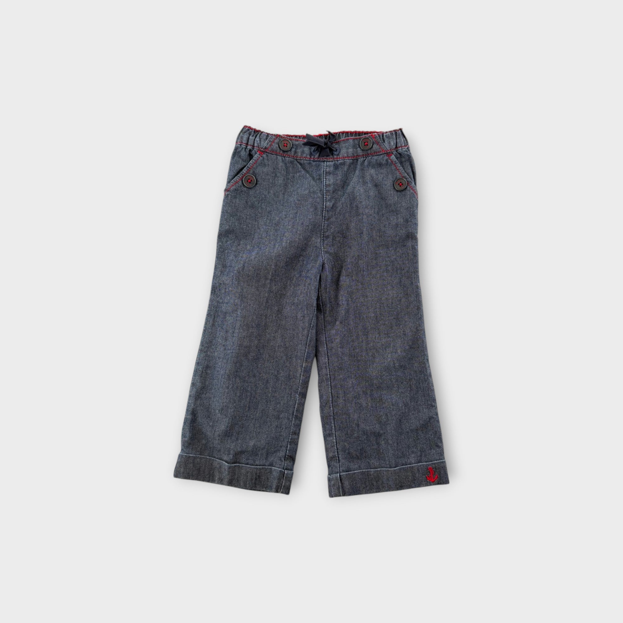 Jacadi Paris Denim Pants, Size 2