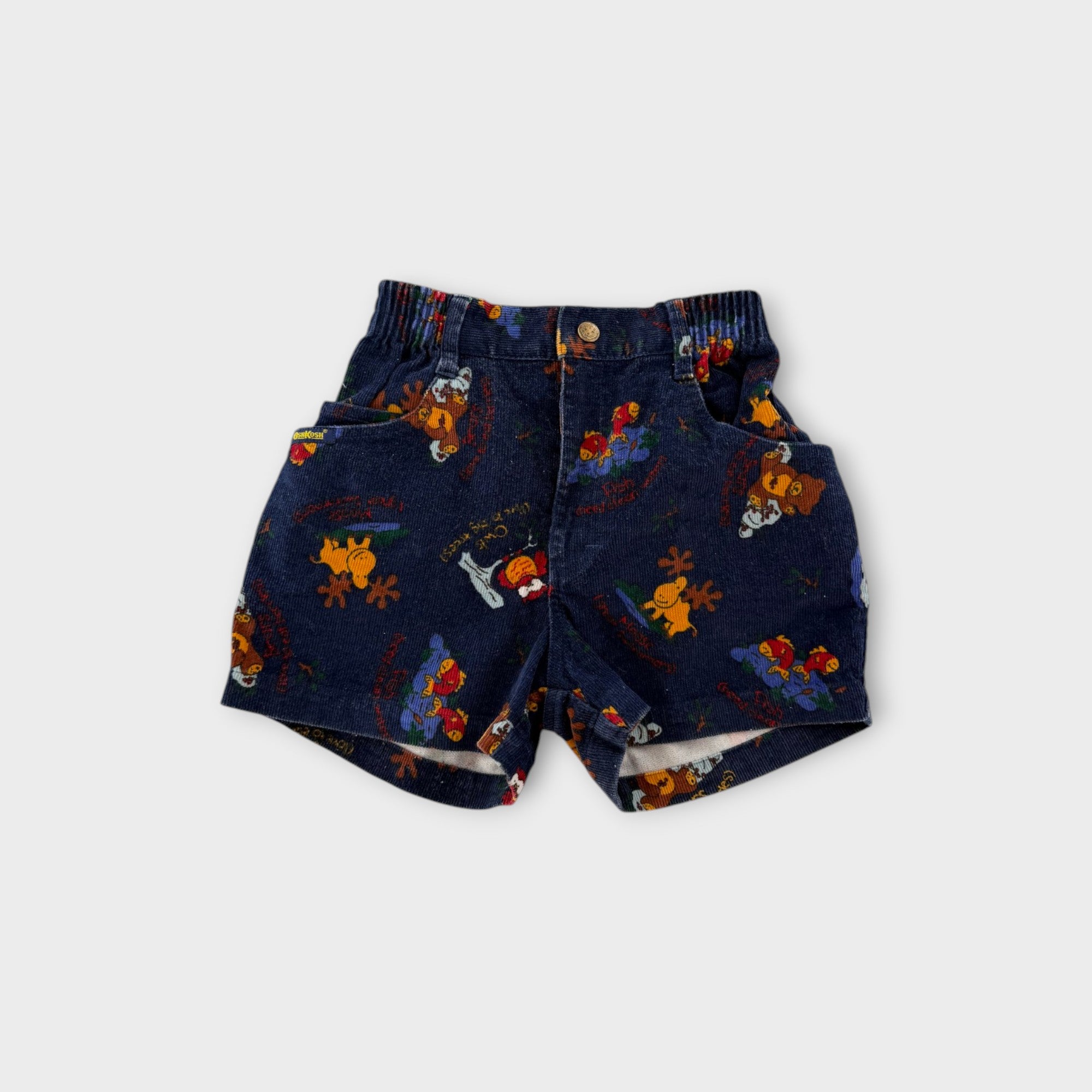 Vintage Oshkosh Corduroy Shorts, Size 7-8
