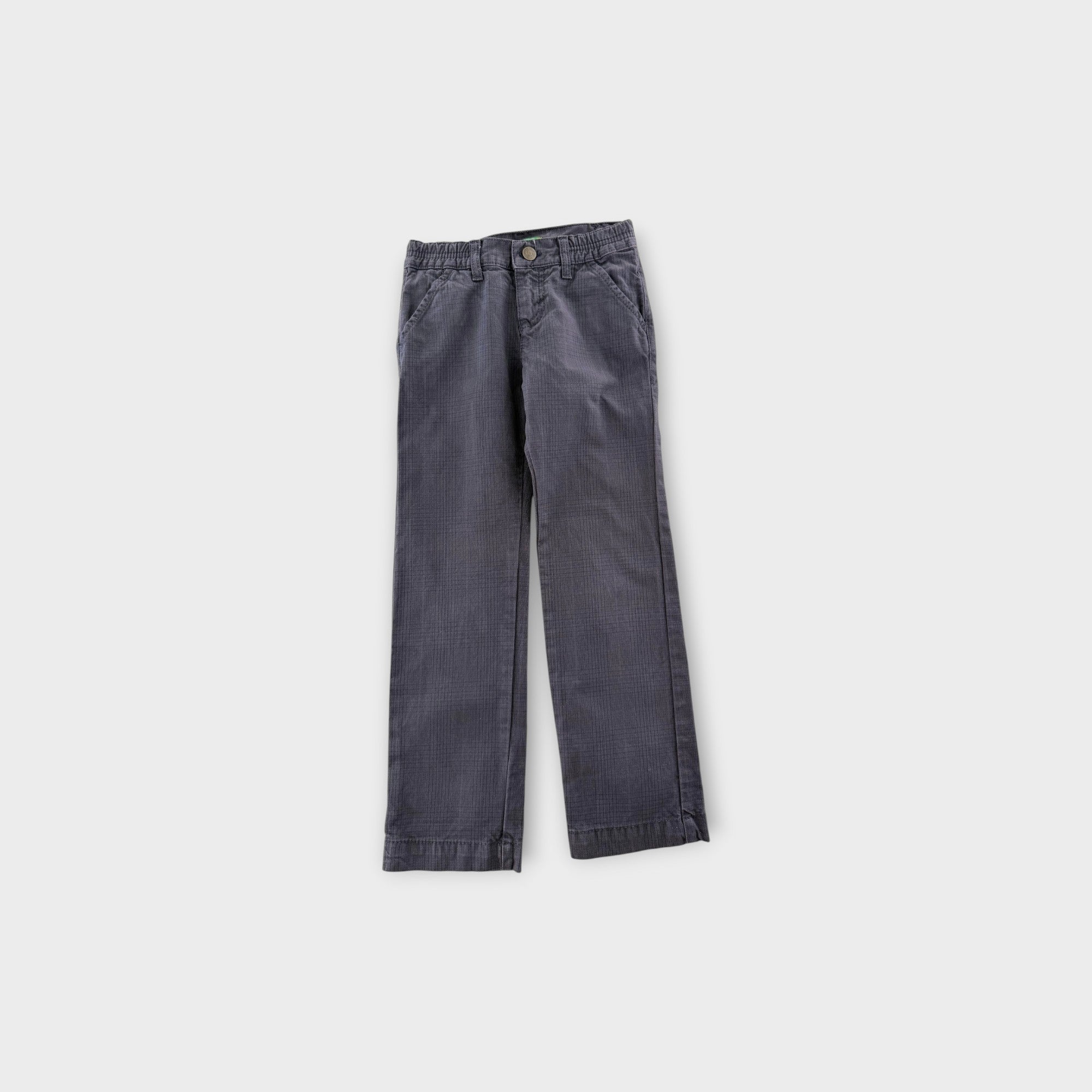 United Colors of Bennetton Check Pants, Size 6