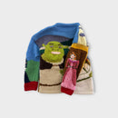 Handmade Shrek Knit Jumper, Size 4