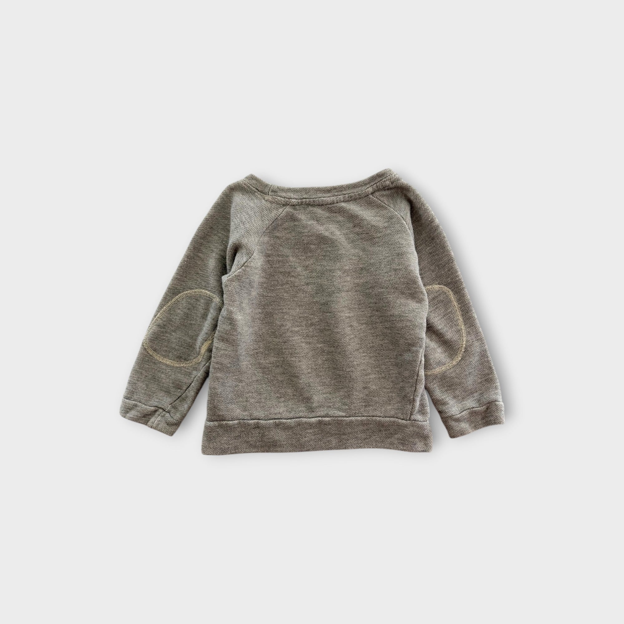 Nature Baby Grey Pullover, Size 2