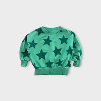 Rock Your Kid Green Stars Tracksuit Set, Size 3