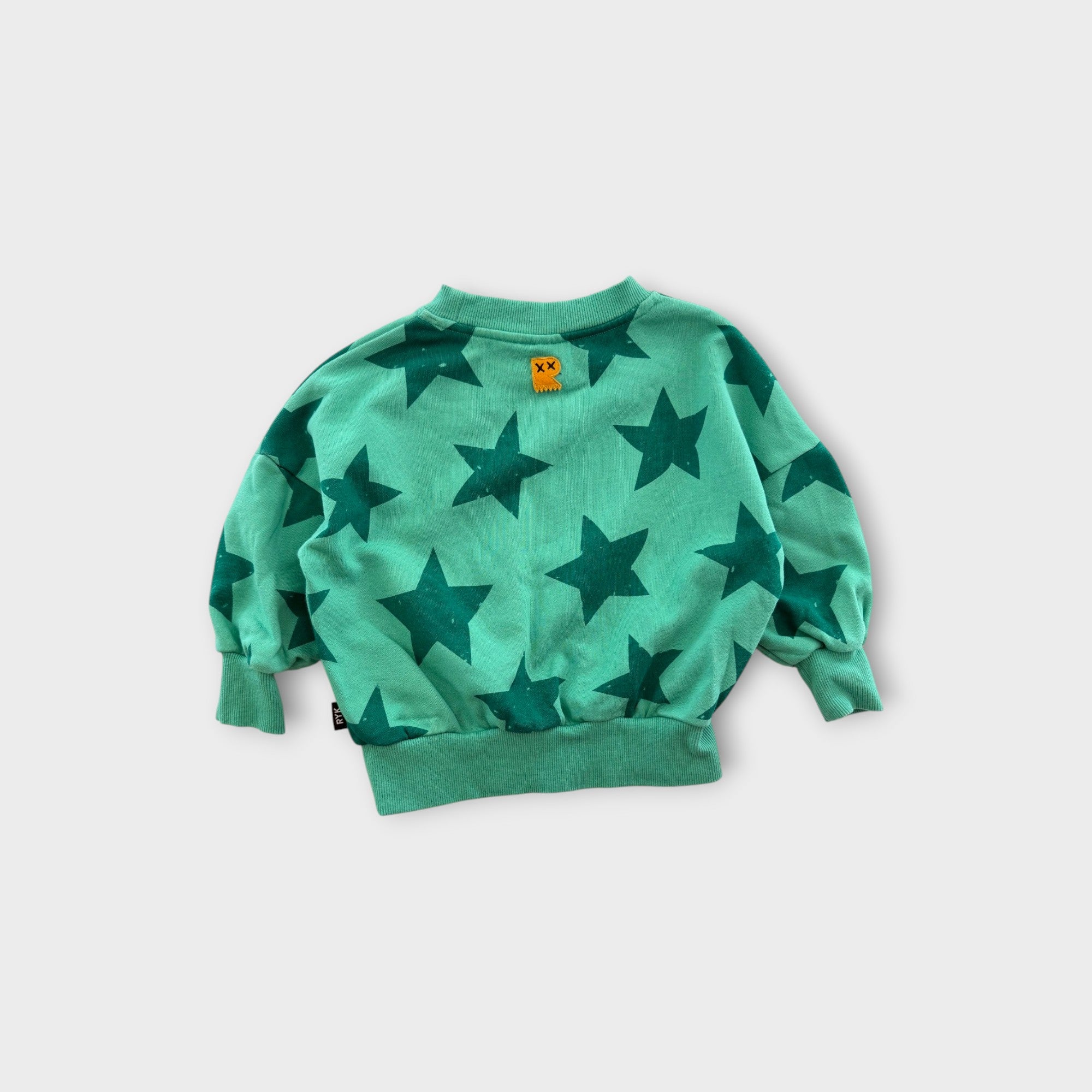 Rock Your Kid Green Stars Tracksuit Set, Size 3