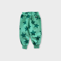 Rock Your Kid Green Stars Tracksuit Set, Size 3