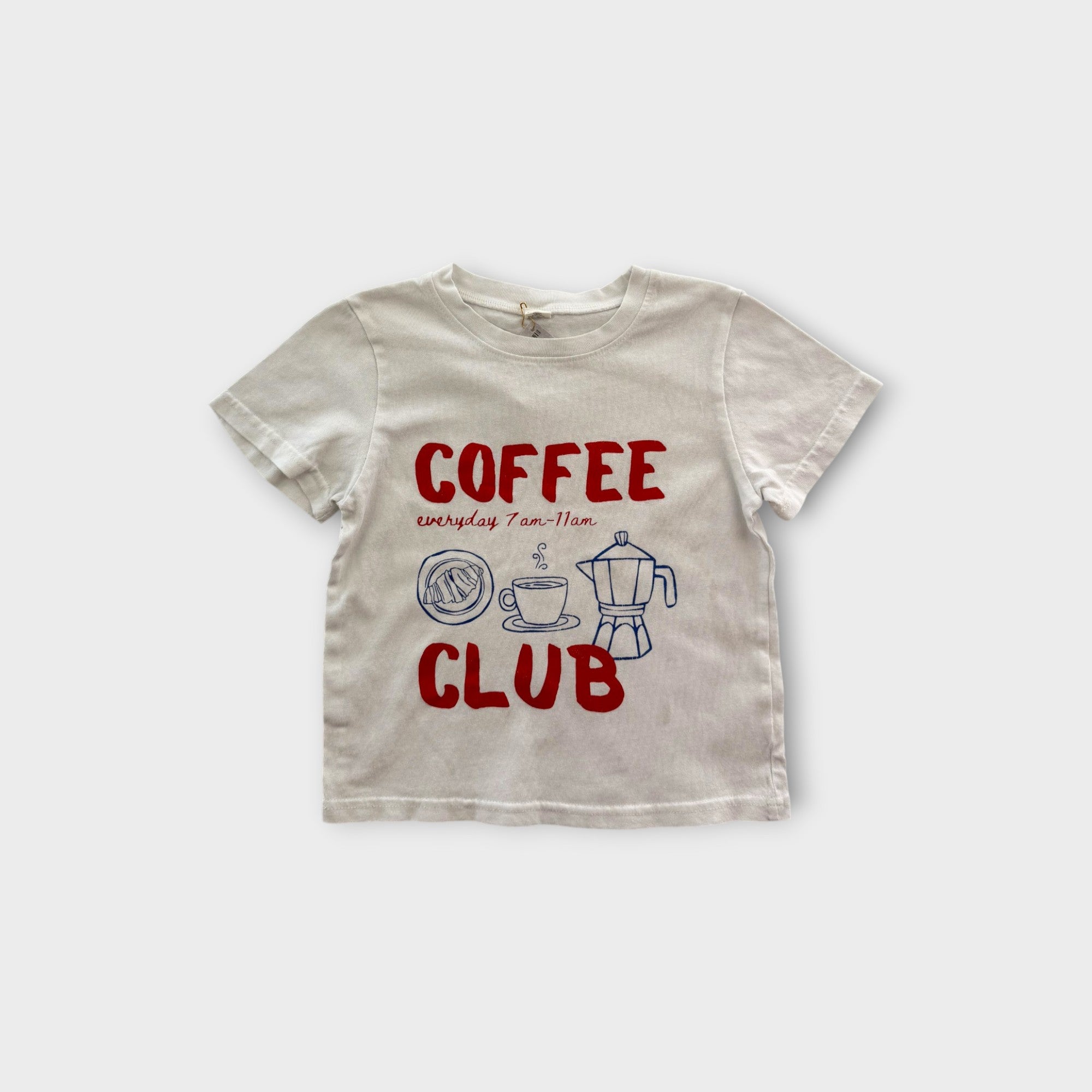 Coffee Club T-Shirt, Size 4