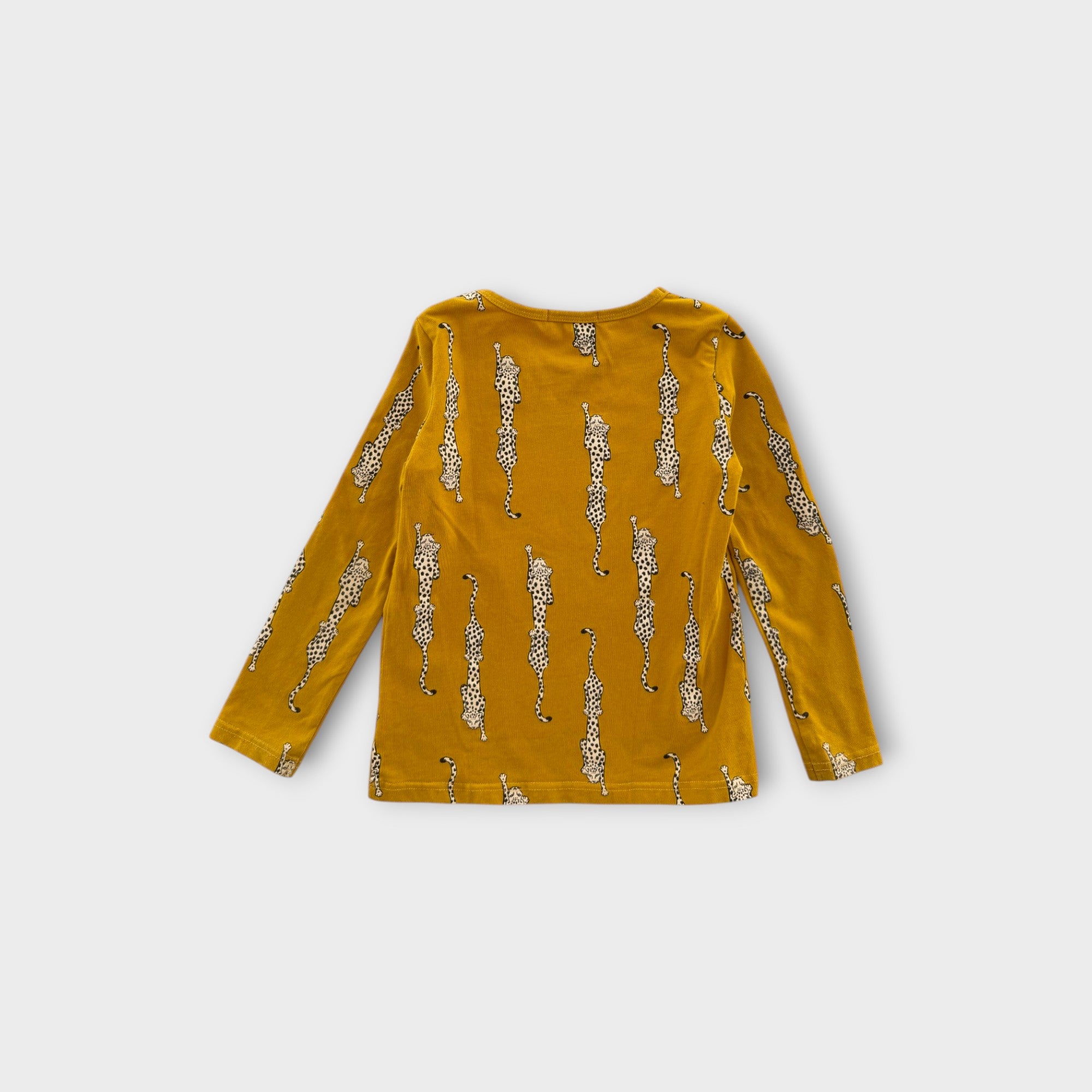 Mad About Mini Leopards Long Sleeve T-Shirt, Size 4