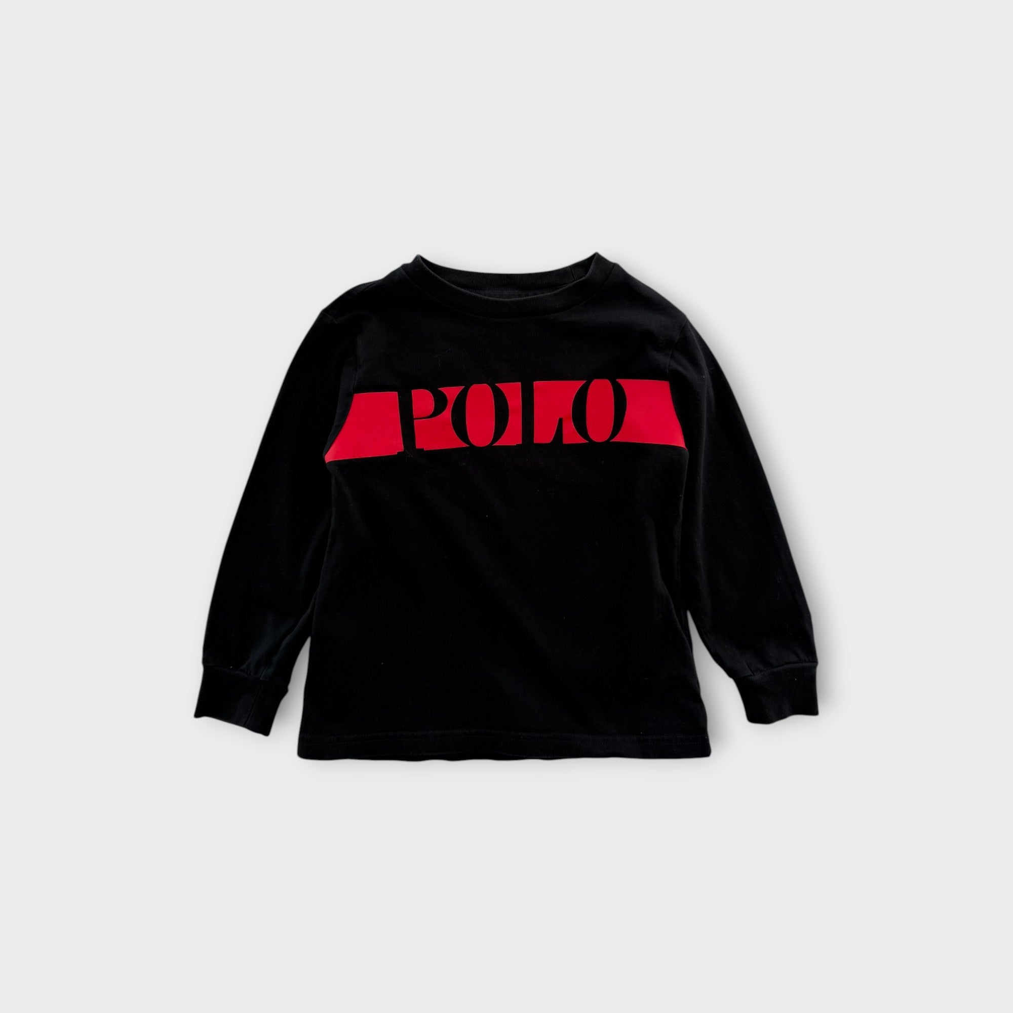 RL Black Long Sleeve T-Shirt, Size 4