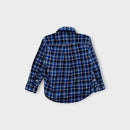 RL Blue Plaid Shirt, Size 2