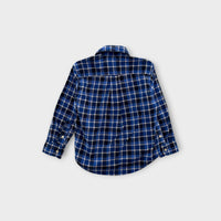 RL Blue Plaid Shirt, Size 2