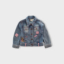 Retro Disney Tinkerbell Denim Jacket, Size 3