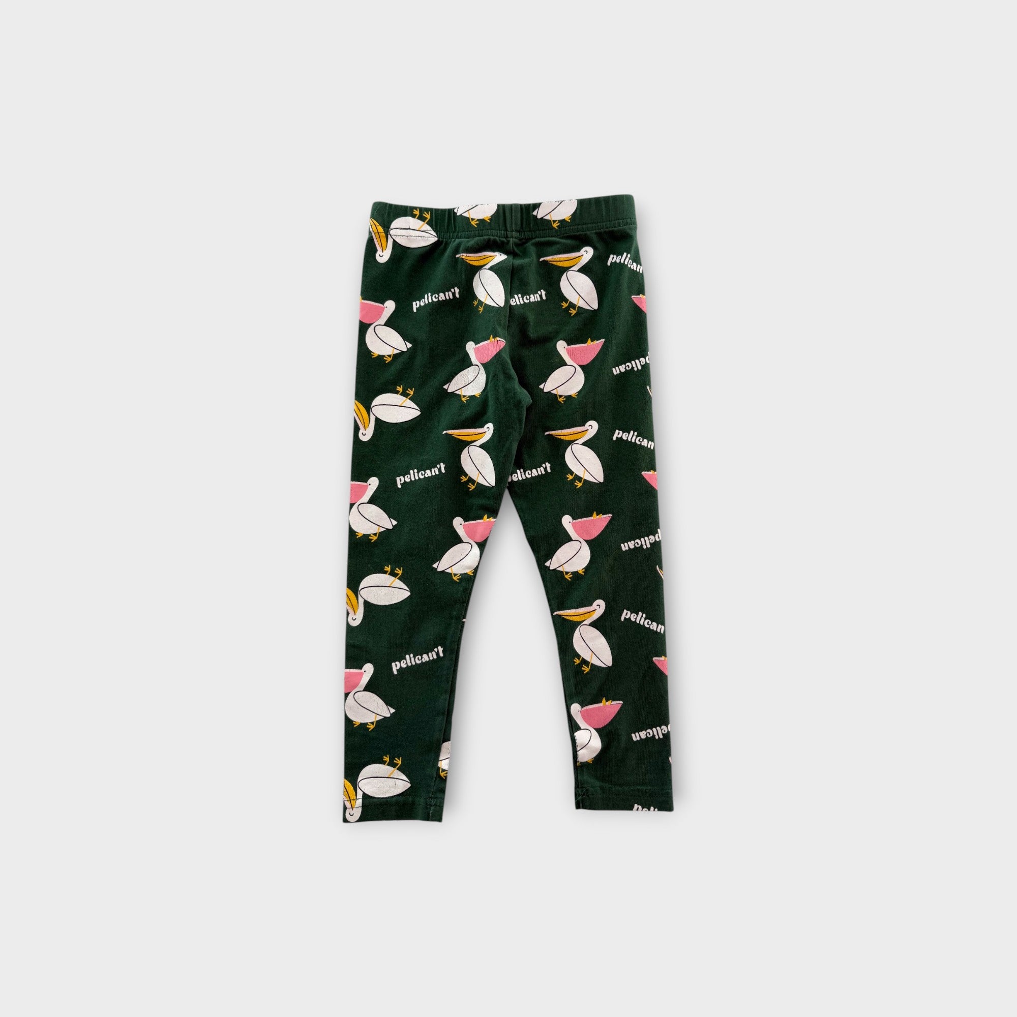 Olive and The Captain Pelican Leggings, Size 3