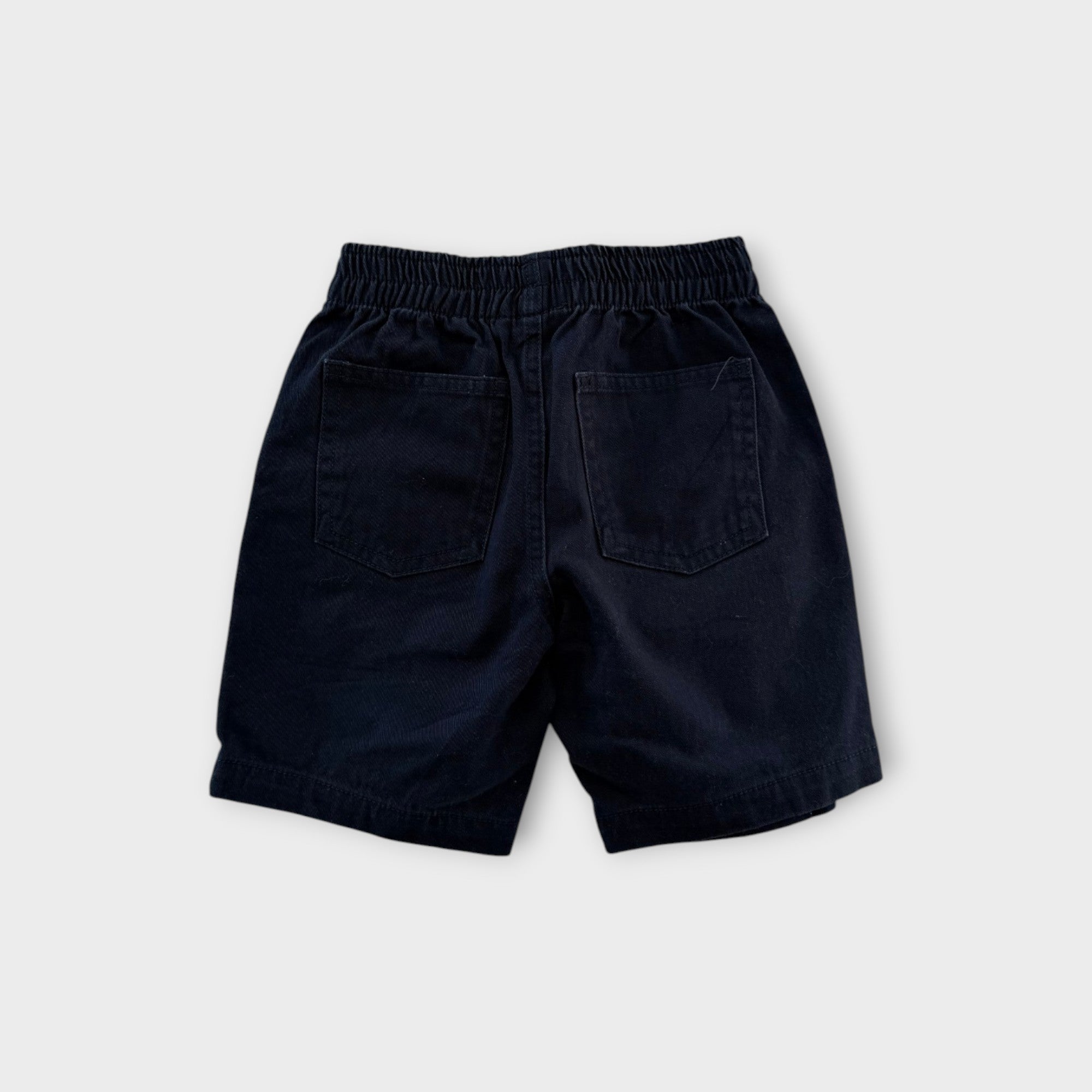 TH Navy Cotton Shorts, Size 3