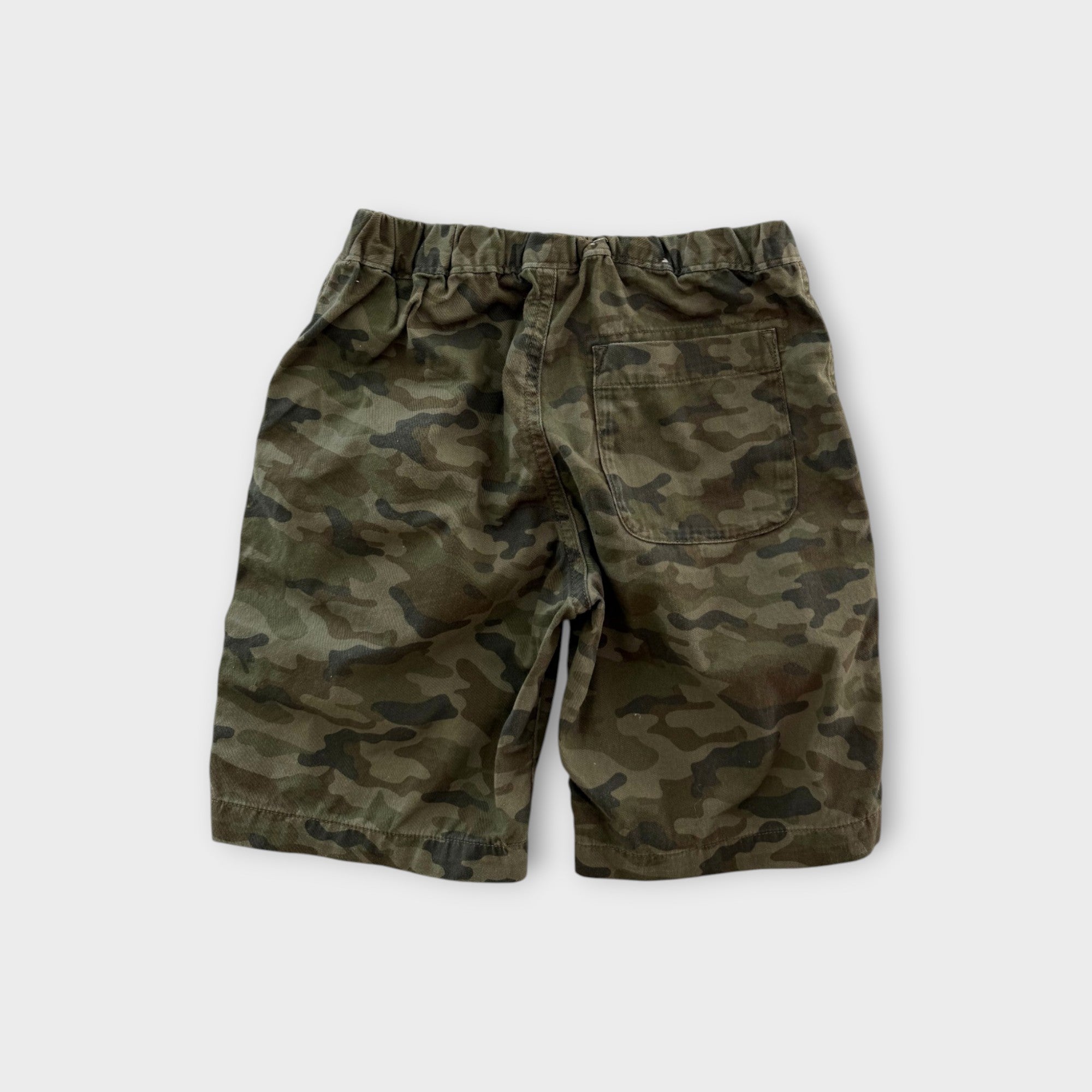 Camo Cotton Shorts, Size 5-6