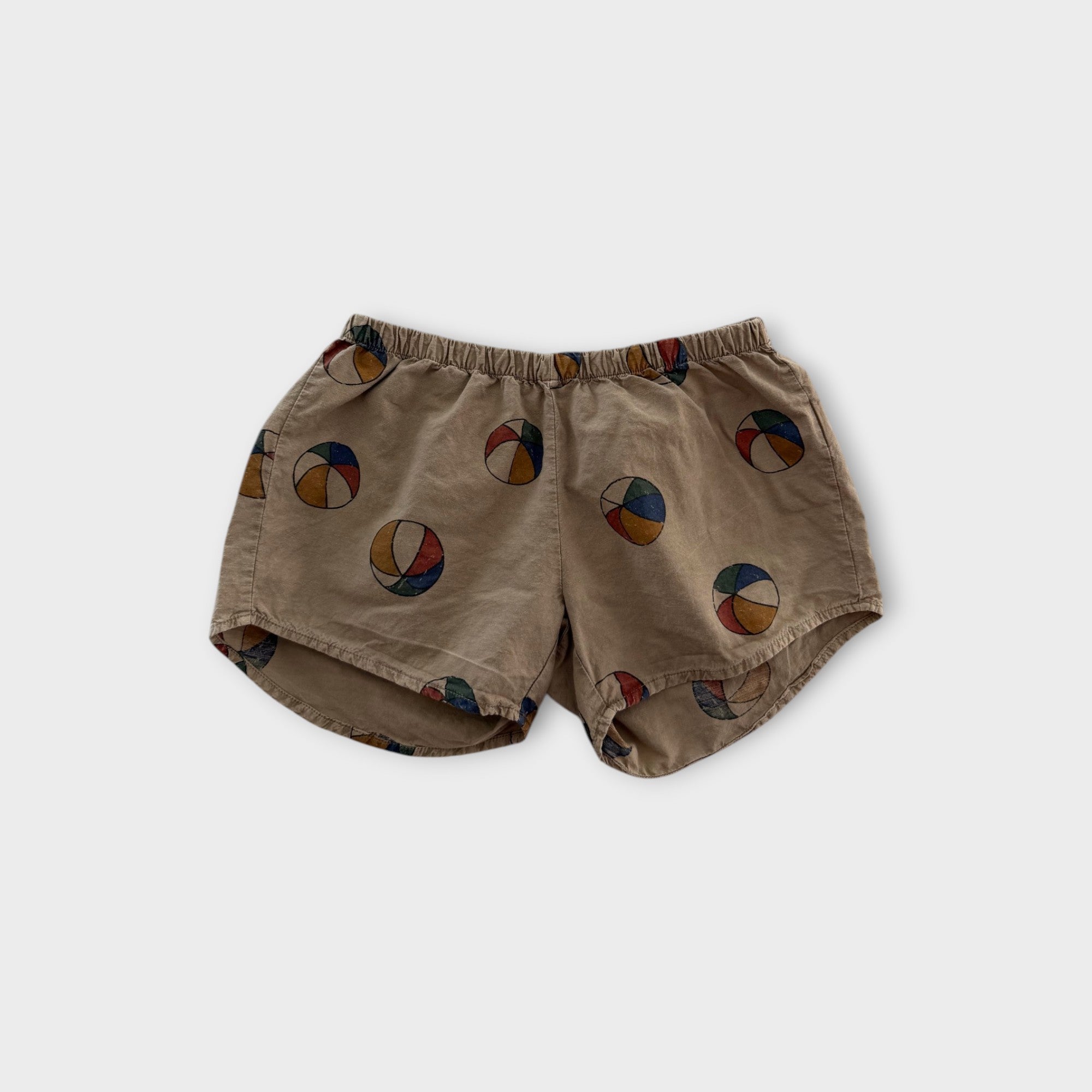 Bobo Choses Beach Ball Shorts, Size 8