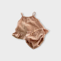 Jamie Kay Blush Muslin Set, Size 2