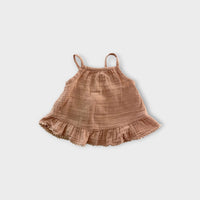 Jamie Kay Blush Muslin Set, Size 2