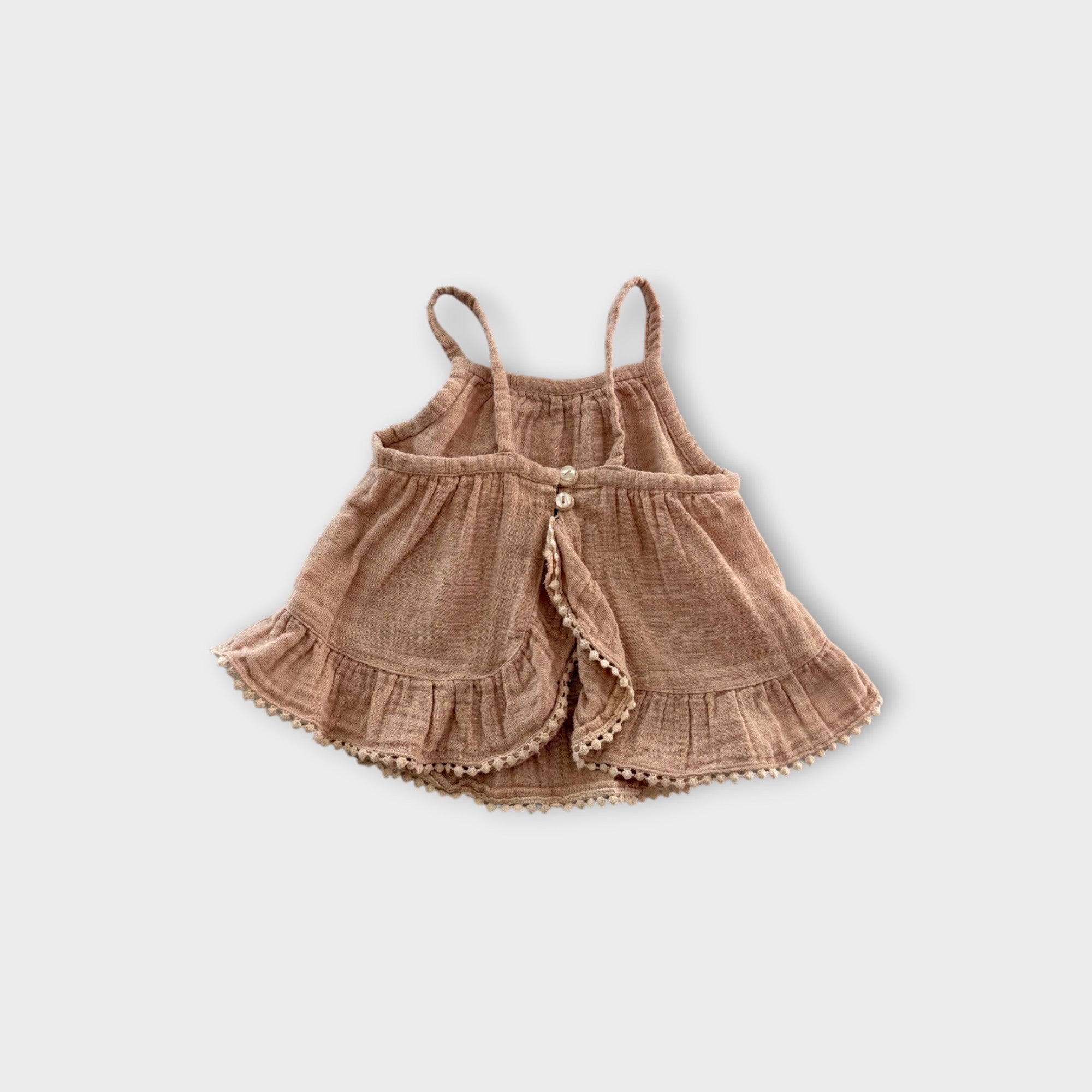 Jamie Kay Blush Muslin Set, Size 2